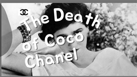 coco chanel action|coco chanel cause of death.